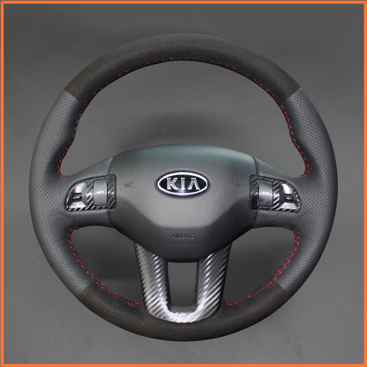 MEWANT Lenkradbezug für Kia Sportage 3 2010-2016 / Ceed Cee'd 2009-2013 / Proceed Pro ceed 2009-2013
