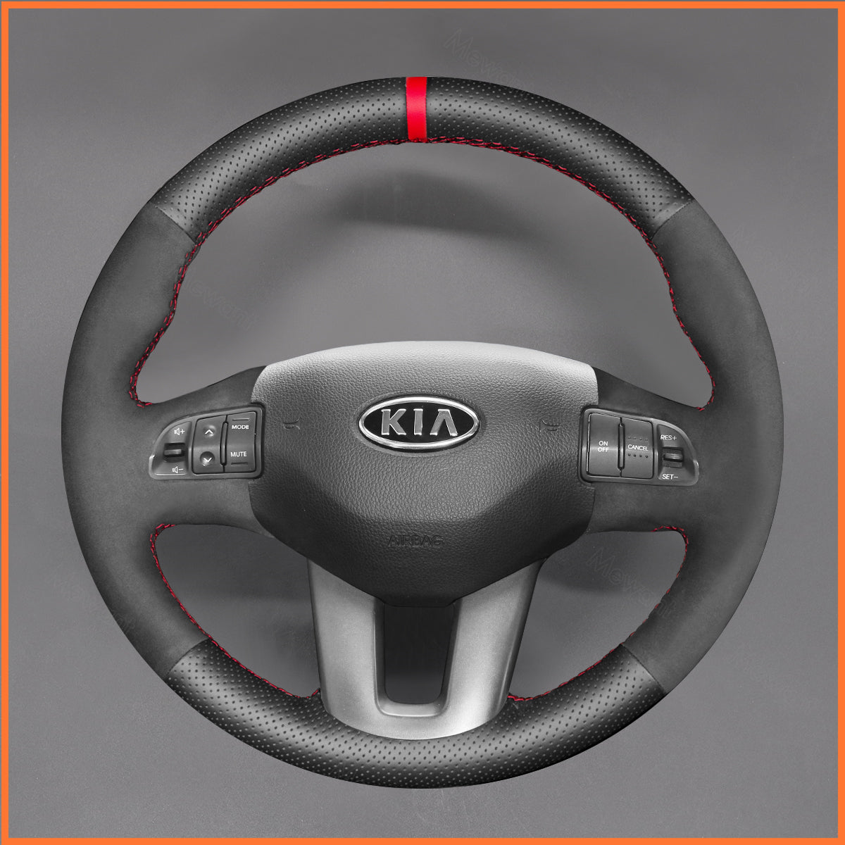 MEWANT Lenkradbezug für Kia Sportage 3 2010-2016 / Ceed Cee'd 2009-2013 / Proceed Pro ceed 2009-2013