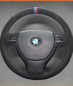MEWANT steering wheel cover for BMW 5 Series F10 F11 F07 F01 F02