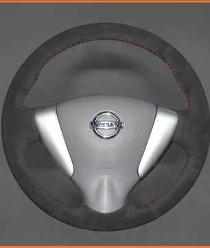 MEWANT Steering Wheel Cover for Nissan Note 2013-2017 / Serena 2012-2016 / Bluebird Sylphy (RU) 2012-2020