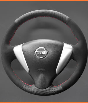 MEWANT Steering Wheel Cover for Nissan Note 2013-2017 / Serena 2012-2016 / Bluebird Sylphy (RU) 2012-2020