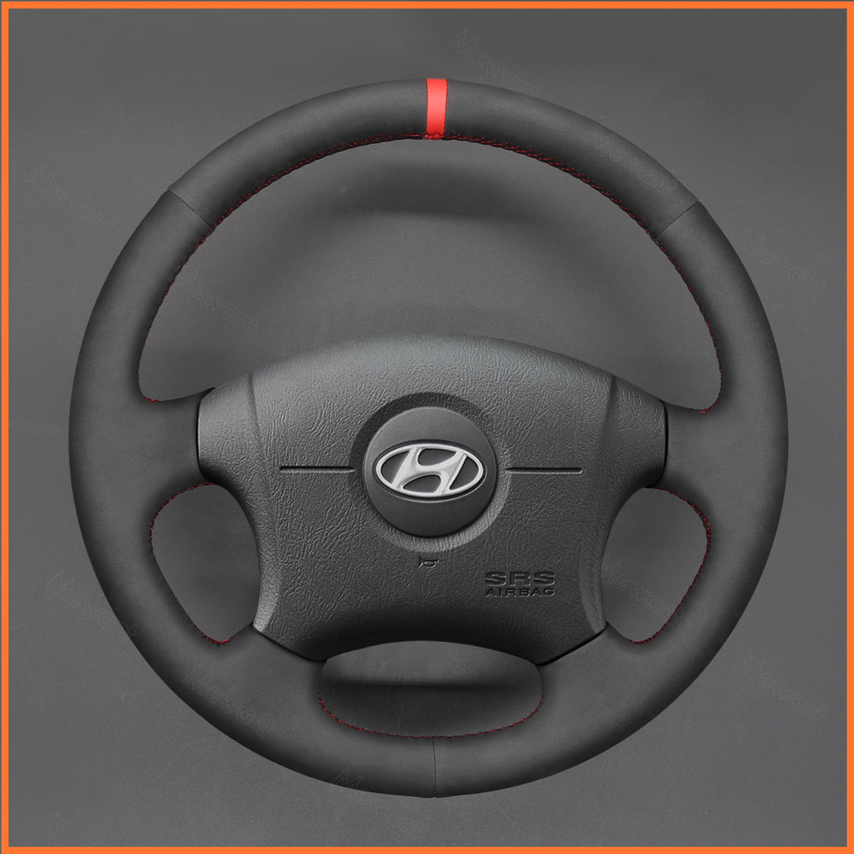 MEWANT steering wheel cover for Hyundai Elantra 2001-2008