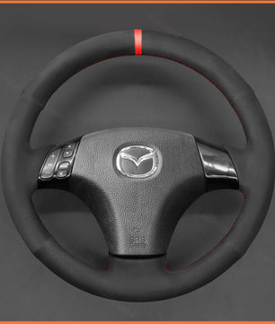 MEWANT Lenkradbezug für Mazda 3 Axela 2003-2009 Mazda 5 2004-2010  Mazda 6 Atenza 2004-2008