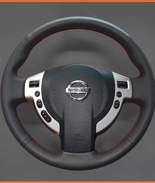 MEWANT steering wheel cover for Nissan Qashqai 2007-2013 / Qashqai+2 2008-2014 /