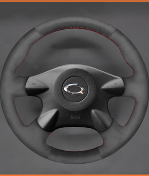 MEWANT Steering Wheel Cover for Nissan Almera (N16) / X-Trail (T30) / Primera (P12) / Terrano / Serena / Sunny 2002-2005 / AD 2003-2008 / Avenir 2003-2005