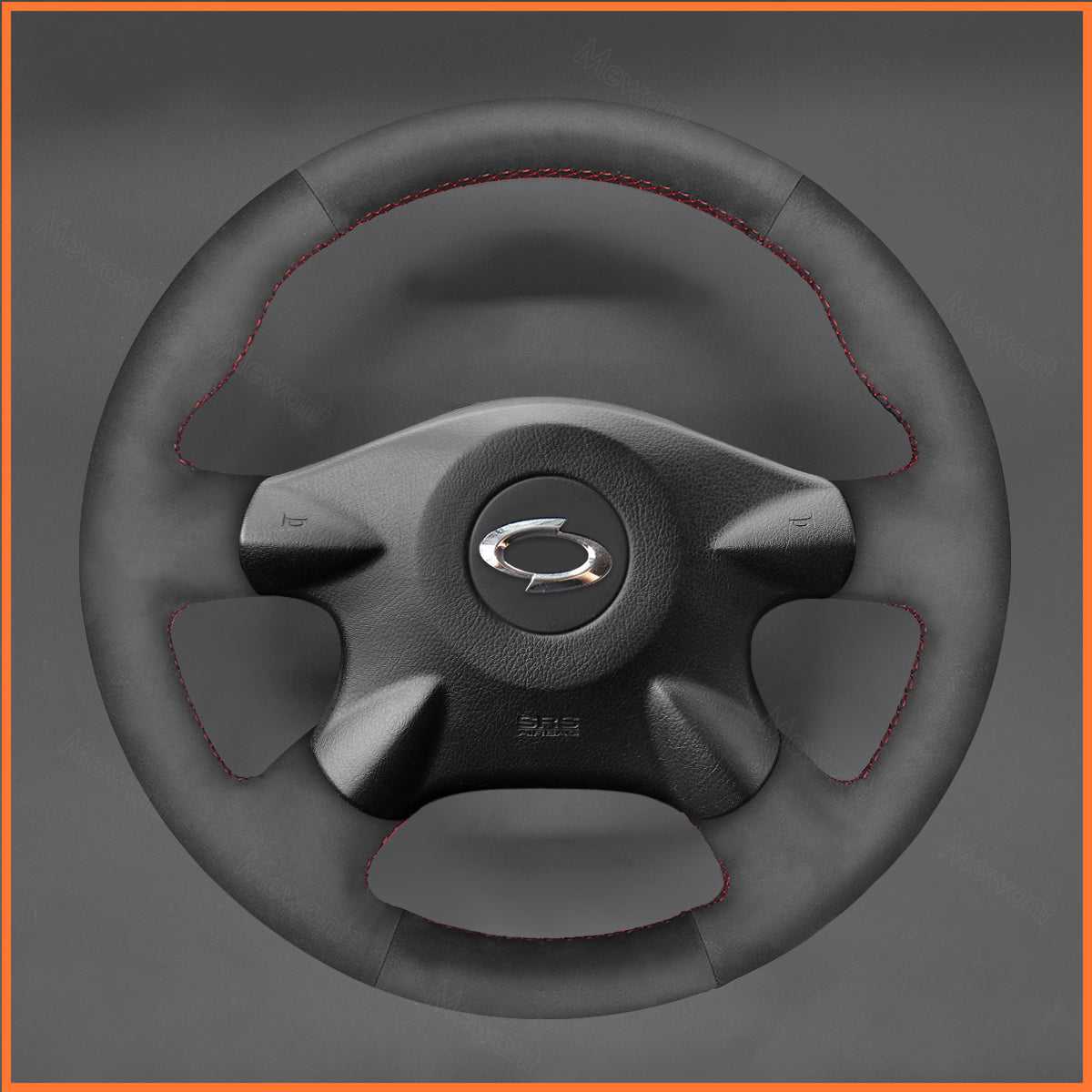 MEWANT Steering Wheel Cover for Nissan Almera (N16) / X-Trail (T30) / Primera (P12) / Terrano / Serena / Sunny 2002-2005 / AD 2003-2008 / Avenir 2003-2005