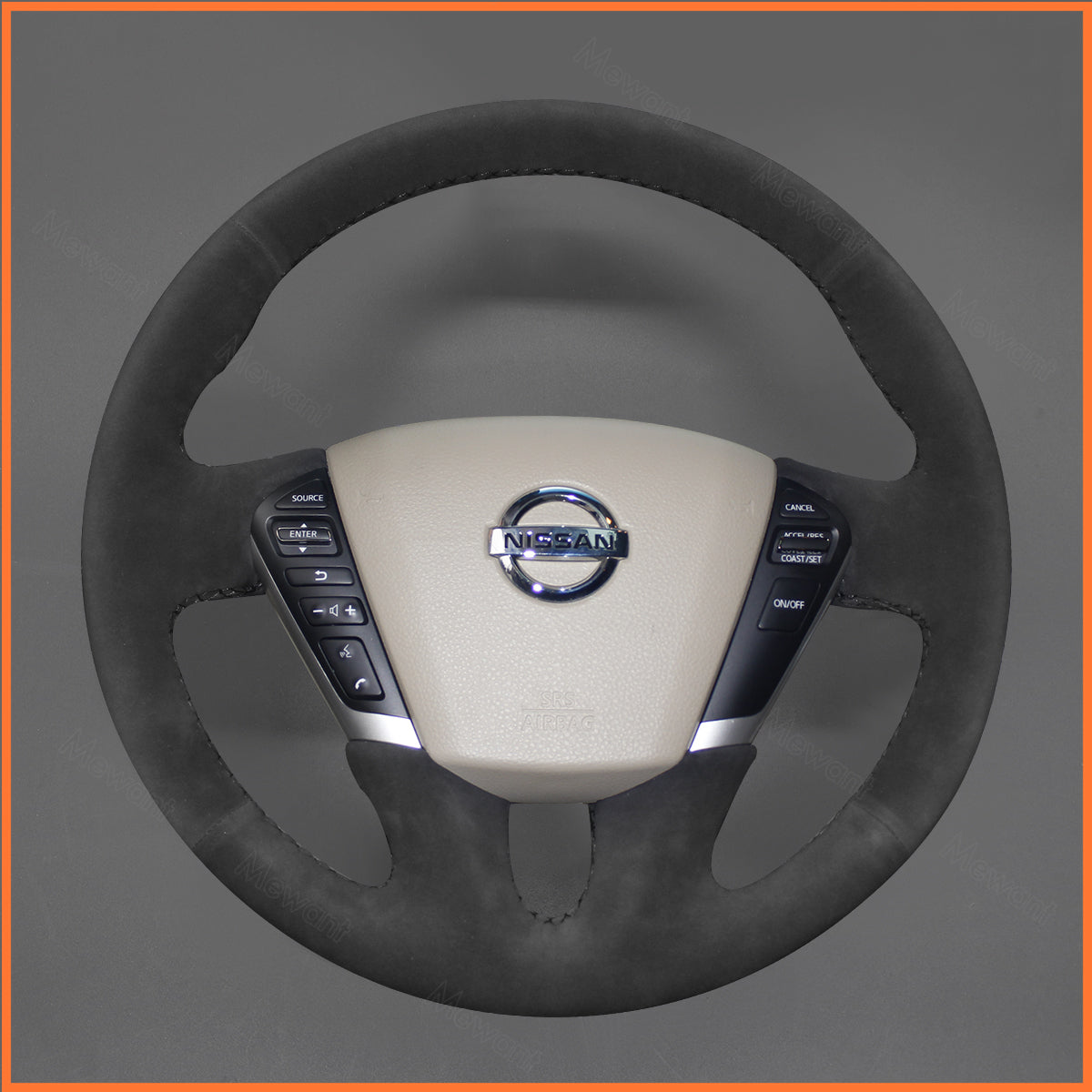 MEWANT Lenkradbezug für Nissan Murano 2009-2015 / Teana 2008-2013 / Elgrand 2010-2021