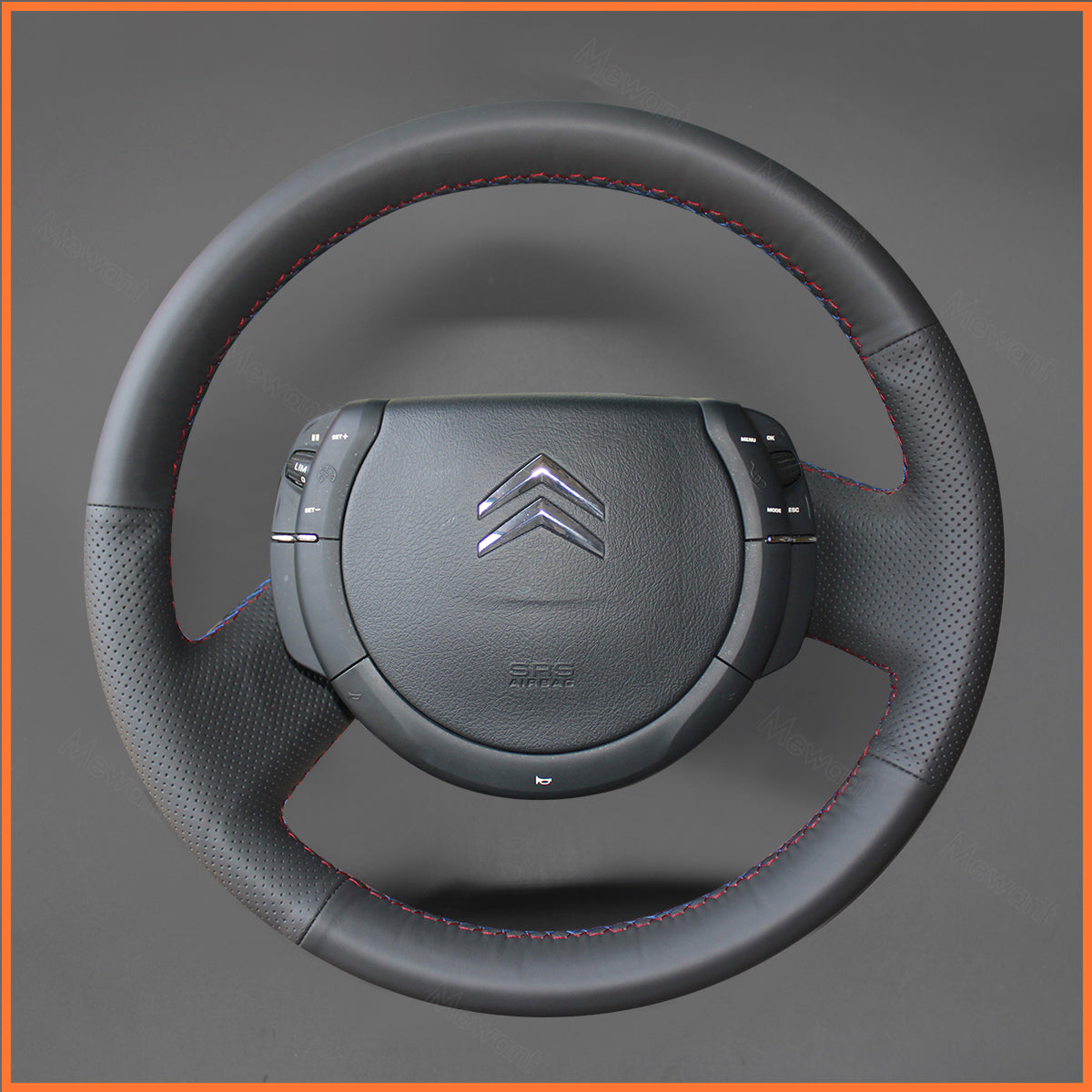 MEWANT steering wheel cover for Citroen C4 2004-2010
