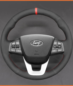 MEWANT Steering Wheel Cover for Hyundai ix25 2014-2016 / Hyundai Creta 2016 2017