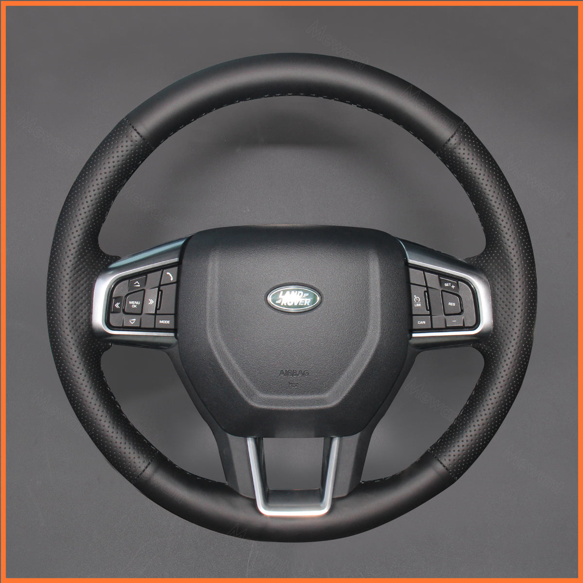 MEWANT Steering Wheel Cover for Land Rover Discovery Sport (L550) 2015-2019