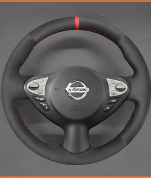 MEWANT Steering Wheel Cover for Infiniti FX FX30d FX35 FX37 FX50 2009-2015 / QX70 2013-2018 / Nissan Juke F15 2010-2019