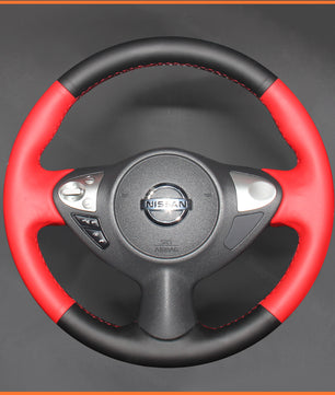 MEWANT Steering Wheel Cover for Infiniti FX FX30d FX35 FX37 FX50 2009-2015 / QX70 2013-2018 / Nissan Juke F15 2010-2019