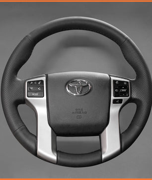 MEWANT Steering Wheel Cover for Toyota 4-Runner 2015-2022 / Land Cruiser 150 Series (J150) 2010-2017 / Sequoia 2014-2020 / Tacoma 2019-2024 / Tundra 2014-2022