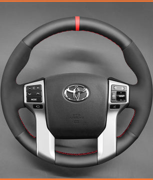 MEWANT Steering Wheel Cover for Toyota 4-Runner 2015-2022 / Land Cruiser 150 Series (J150) 2010-2017 / Sequoia 2014-2020 / Tacoma 2019-2024 / Tundra 2014-2022