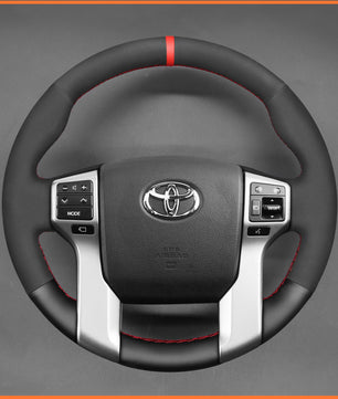MEWANT Steering Wheel Cover for Toyota 4-Runner 2015-2022 / Land Cruiser 150 Series (J150) 2010-2017 / Sequoia 2014-2020 / Tacoma 2019-2024 / Tundra 2014-2022