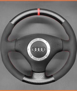 MEWANT steering wheel cover for Audi A3 A4 RS 6 S4 TT 2001-2006