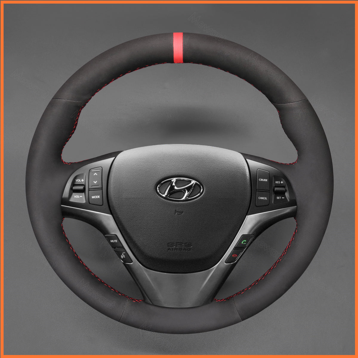 MEWANT Steering Wheel Cover for Hyundai Genesis Coupe 2010-2013