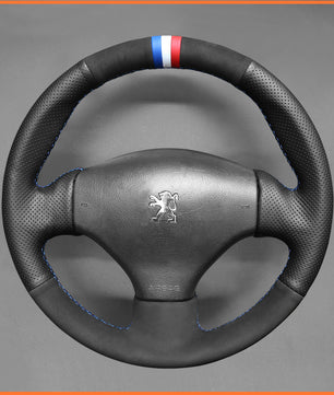 MEWANT Lenkradbezug für Peugeot 206 2001-2009 / 206 CC 2001-2007 / 206 SW 2002-2007