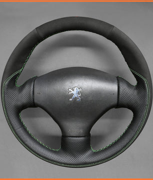 MEWANT Lenkradbezug für Peugeot 206 2001-2009 / 206 CC 2001-2007 / 206 SW 2002-2007