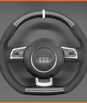 MEWANT steering wheel cover for Audi R8 2008-2010 / Audi TT 2008-2015