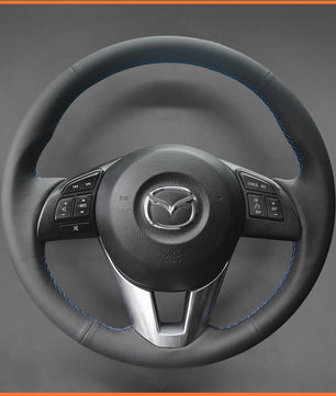 MEWANT Lenkradbezug für Mazda 3 Axela 2013-2016 / Mazda 6 Atenza 2014-2017 / Mazda 2 2015-2017 / CX-3 CX3 2016-2017 / CX-5 CX5 2013-2017