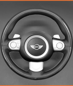 MEWANT Lenkradbezug für Mini(Hatchback/Mini R56/R57) Clubman Clubvan Convertible Countryman Coupe