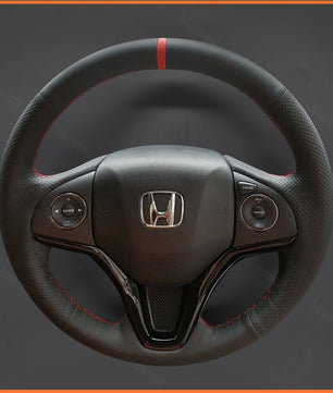 MEWANT Steering Wheel Cover for Honda Jazz 2015-2020 / HR-V HRV 2015-2020