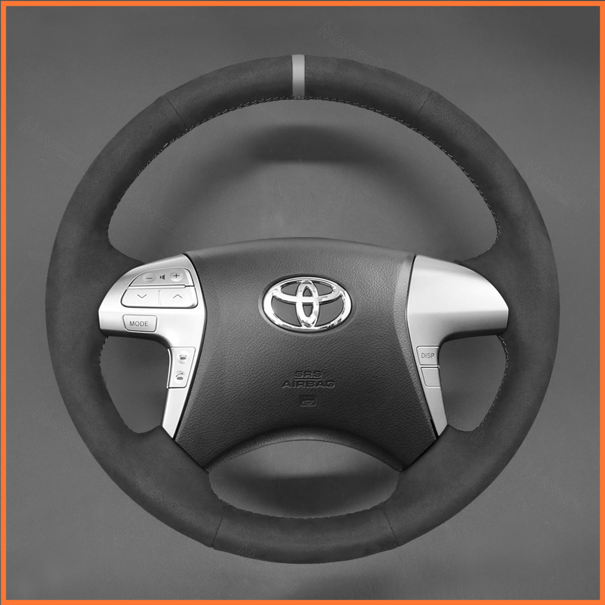 MEWANT Steering Wheel Cover for Toyota Fortuner 2011-2015 / Hilux 2011-2015