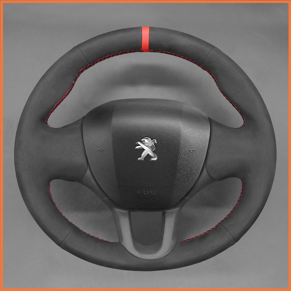 MEWANT Lenkradbezug für Peugeot 208 2012-2019