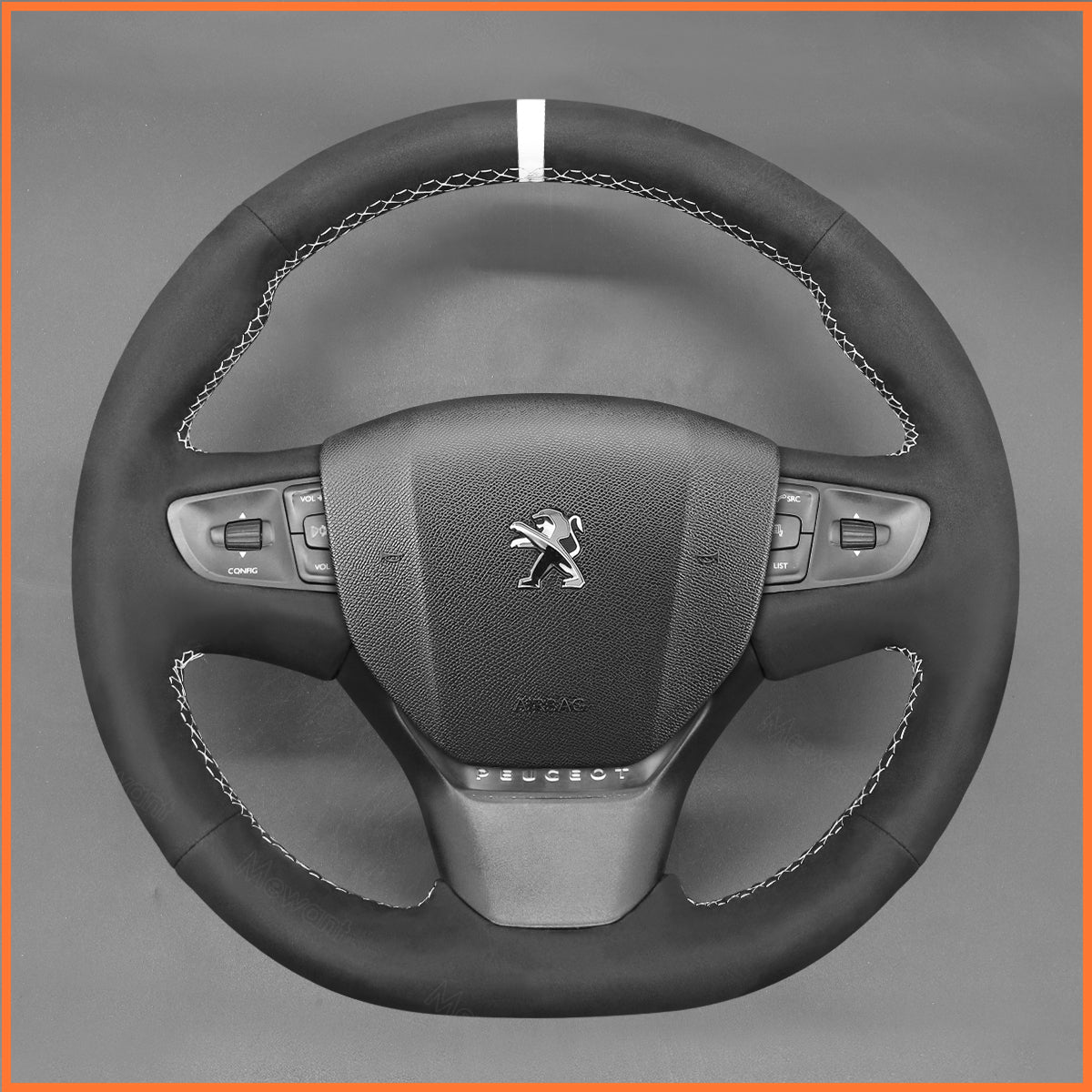 MEWANT Lenkradbezug für Peugeot Expert 2016-2022 / Traveller 2016-2022