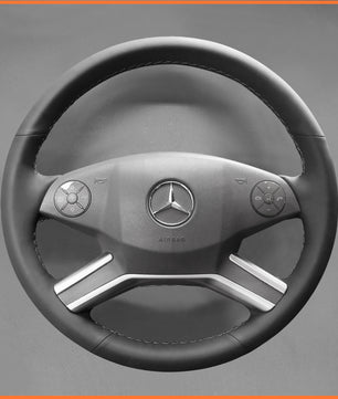 MEWANT steering wheel cover for Benz GL-Class X164 2009-2012 M-Class W164 2009-2011 R-Class 2009-2011