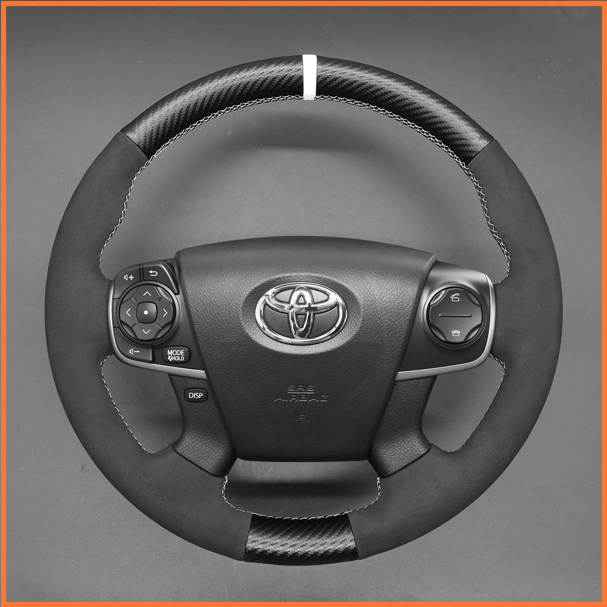 MEWANT Steering Wheel Cover for Toyota Camry 2011-2014