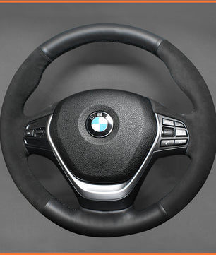 MEWANT Steering Wheel Cover for BMW F20 F21 M Sport / F22 / F30 F31 F64 / F32 F33 F36