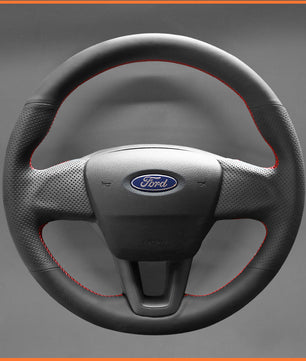 MEWANT Steering Wheel Cover for Ford Focus 3 2015-2018