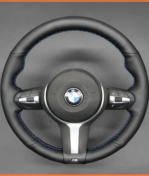 MEWANT Steering Wheel Cover for BMW (M Sport) 1 Series F20 F21 2 Series F45 3 Series F30 4 Series F32 5 Series F10 6 Series F12