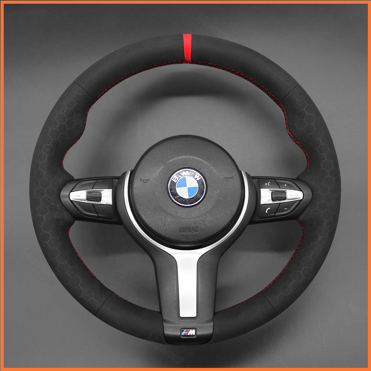 MEWANT Lenkradbezug für BMW M2 M3 M4 M5 M6 X5 X6