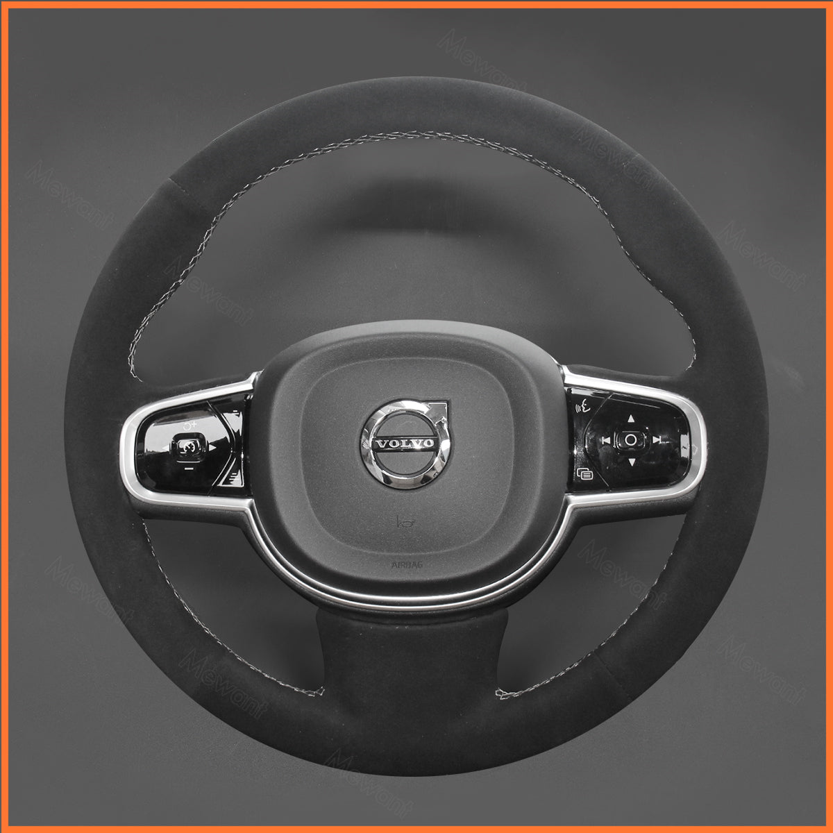 MEWANT Lenkradbezug für Volvo XC90 XC60 S60 S90 V60 V90 2017-2025