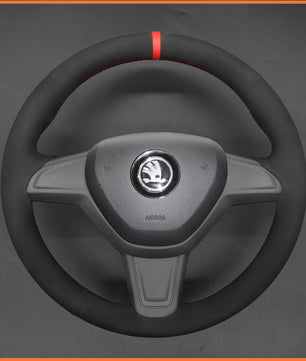 MEWANT Steering Wheel Cover for Skoda Yeti 2014 2015 2016 Rapid 2015