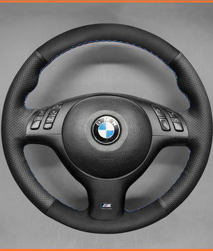 MEWANT steering wheel cover for BMW 3 Series E46 5 Series E39 M5 E39