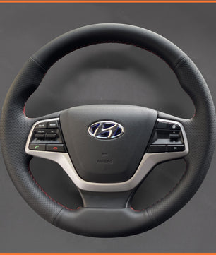 MEWANT steering wheel cover for Hyundai Elantra VI 2016-2017