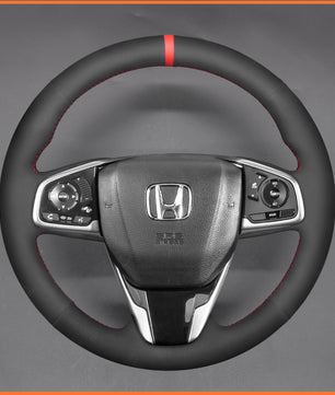 MEWANT Steering Wheel Cover for Honda Civic 10 2017-2020 / CR-V CRV 2018-2020