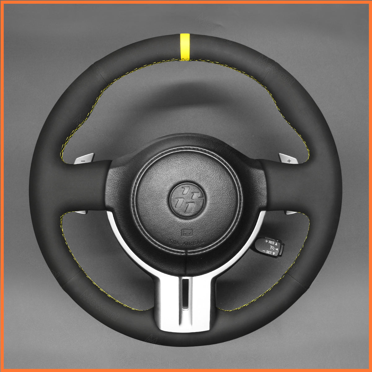 MEWANT Steering Wheel Cover for Toyota 86 (GT86) 2012-2016