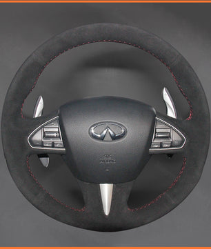 MEWANT Steering Wheel Cover for Infiniti Q50 2014-2018