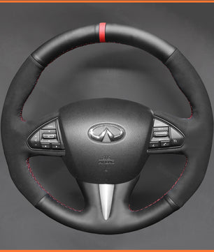MEWANT Steering Wheel Cover for Infiniti Q50 2014-2018
