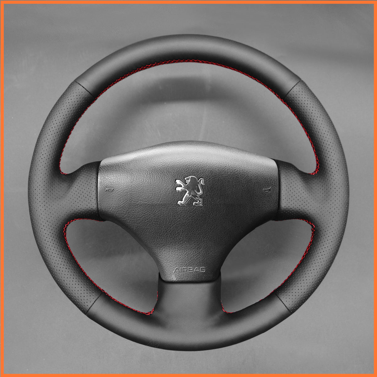 MEWANT Lenkradbezug für Peugeot 206 2001-2009 / 206 SW 2002-2007