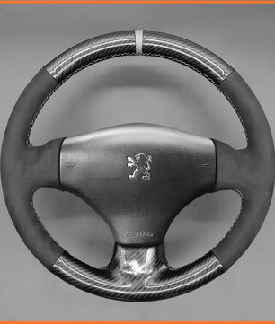 MEWANT Lenkradbezug für Peugeot 206 2001-2009 / 206 CC 2001-2007 / 206 SW 2002-2007