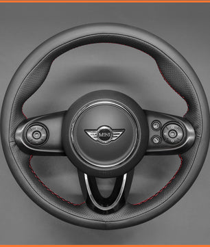 MEWANT Lenkradbezug für Mini (Hatchback/Mini) JCW 2014-2020 / Clubman JCW 2015-2020 / Clubman F54 JCW 2015-2020 / Convertible JCW 2016-2020 / Countryman JCW 2017-2020