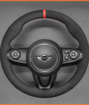 MEWANT Lenkradbezug für Mini (Hatchback/Mini) JCW 2014-2020 / Clubman JCW 2015-2020 / Clubman F54 JCW 2015-2020 / Convertible JCW 2016-2020 / Countryman JCW 2017-2020