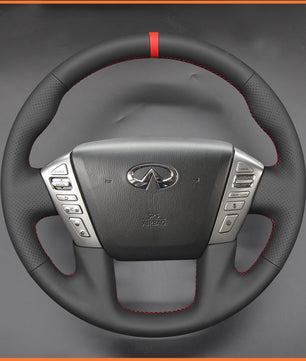 MEWANT steering wheel cover for Nissan Armada 2016-2021
