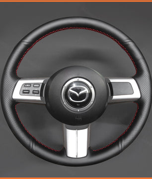 MEWANT Lenkradbezug für Mazda MX-5 2006-2014  Mazda RX-8 2009-2013  Mazda CX-7 CX7 2007-2009